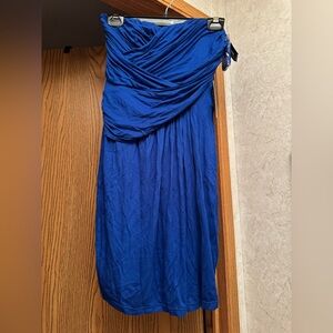 Elegant Blue Women's Dress